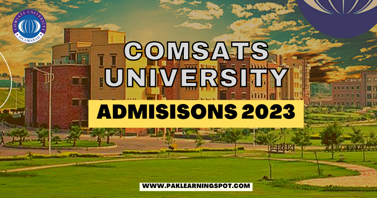 comsats-university-admission-2023-paklearningspot-pls-best-online-website-entry-test